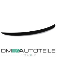 Set Heckspoiler Kofferaum Schwarz Matt + Kleber passt f&uuml