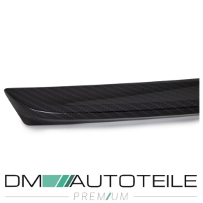 Set Heckspoiler Lippe Carbon Glanz Design +Kleber passt für Mercedes CLS W219 auch AMG ab Bj 04-10 aus ABS