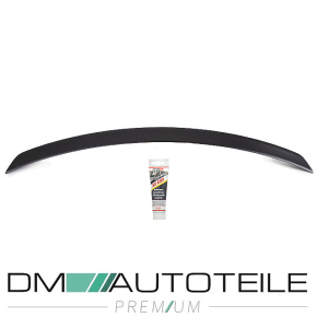 Set Heckspoiler Lippe schwarz matt +Kleber passt für Mercedes CLS W218 auch AMG Bj ab 2011 aus ABS