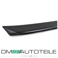 Set Heckspoiler Lippe schwarz matt +Kleber passt für Me