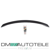 Set Heckspoiler Lippe schwarz matt +Kleber passt für Me