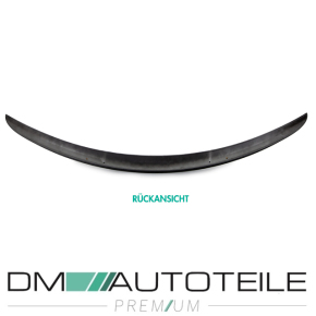 Set Heckspoiler schwarz matt + Kleber passt für Mercedes W205 C205 nur Coupe ab Bj 2015 ABS