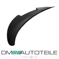 Set Heckspoiler Sport-Performance schwarz matt Kofferraumspo
