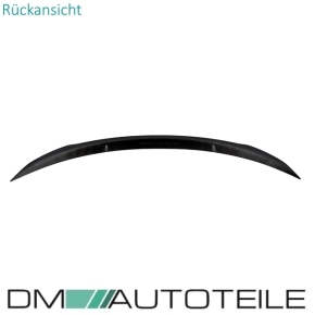 Set Kofferraumspoiler Heckspoiler Spoiler Schwarz Matt passt für Mercedes A-Klasse W177 auch A35 AMG