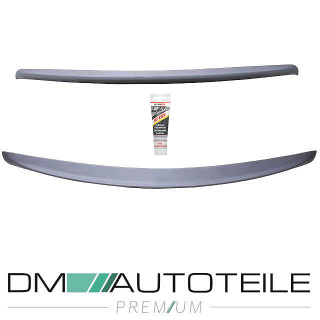 Set Mercedes W221 S-Klasse Kofferraum Spoiler Heckspoiler für S65 S63 05-14 + Kleber