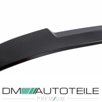 Set Sport EVO Heckspoiler Hecklippe breit Carbon glanz + Kle