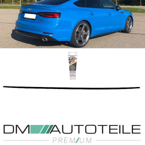 SET Sport-Heckspoiler Hecklippe Carbon Look passt für Audi A5 B9 Sportback ab Baujahr 2016-2020 auch RS