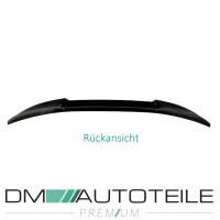 Sport EVO Heckspoiler Hecklippe breit Schwarz glanz + Kleber