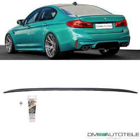 Sport-Performance Heckspoiler Hecklippe Schwarz Matt passend für BMW G30 ab 2017