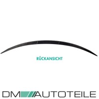 ABS Kunststoff Kofferraum Heckspoiler hinten Schwarz passt f