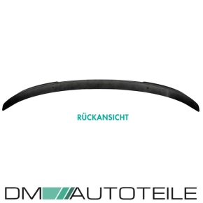 V-Design Rear Trunk Lip Spoiler Black Matt fits on all BMW 2-Series F22 Coupe without M2 CS