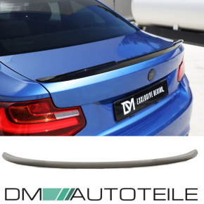 Heckspoiler Kofferraumspoiler hinten grundiert ABS Kunststoff passt für BMW 2er F22 Coupe nicht CS