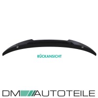 Sport-Performance Rear Trunk Lip Roof Spoiler V-Design Carbo
