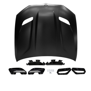Set Sport Bonnet + hood black fits on BMW 5-Series G30 G31  w/o M5 CS