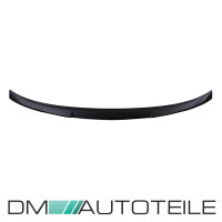 V-Design Rear Trunk Lip Spoiler Black Gloss fits on all BMW 