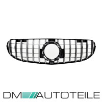 Front Kidney Grille Black Chrome fits on Mercedes GLC X253 F
