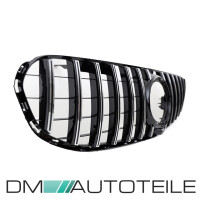 Front Kidney Grille Black Chrome fits on Mercedes GLC X253 F