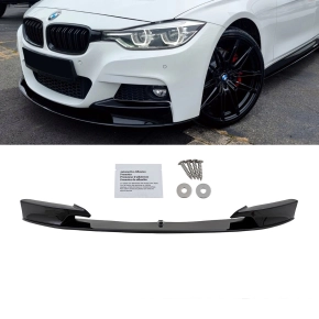 SPORT-PERFORMANCE Front Spoiler Lip Splitter Black fits...
