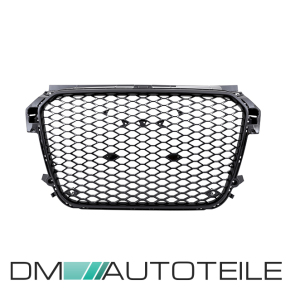 Front Grille Honeycomb black gloss fits on Audi A1 8X up 2010-2015 