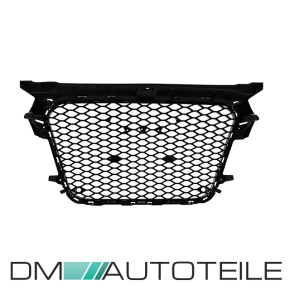 Front Grille Honeycomb black gloss fits on Audi A1 8X up 2010-2015 