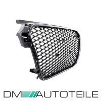 Front Grille Honeycomb black gloss fits on Audi A1 8X up 201