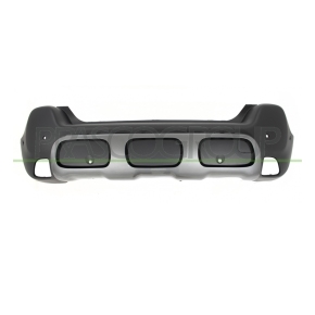 Stoßstange hinten genarbt montagefertig PDC für Citroën C3 Aircross II Van