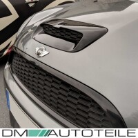 Black Gloss Bonnet Scoop Air Inlet Trim MK2 MINI Cooper S/SD