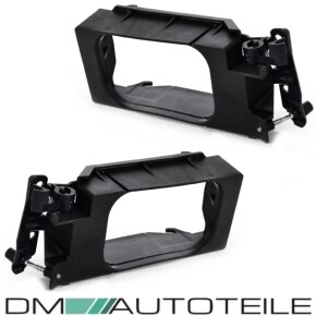 Nebelscheinwerferhalter SET für BMW E36 in Schwarz 