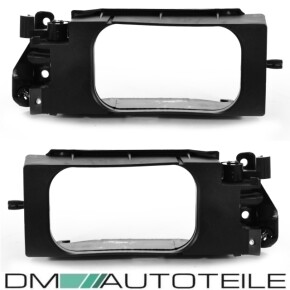 Nebelscheinwerferhalter SET für BMW E36 in Schwarz 