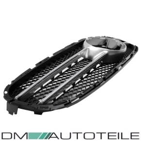 Sport Modification Front Bumper + Grille Chrome fits on Mercedes W212 S212 Facelift w/o AMG E63 up 2013