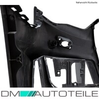 Sport Front Bumper complete + Spoiler + Front Grille Black f