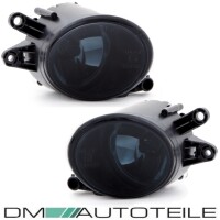 Set of Fog Lights Clear Fogs Smoke /Black fits on Audi A4 8E