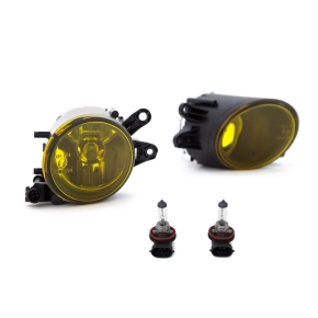 Set of Fog Lights Clear Yellow US Look fits on Audi A4 8E...