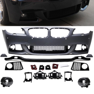 Sport Stoßstange vorne für BMW 5er F10 F11 Serie + M-Paket 2010-2013 mit PDC SRA