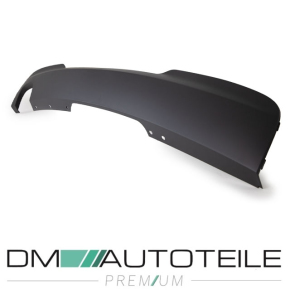 Sport Heckstoßstange / Heckschürze hinten für BMW F10 Limousine auch M-Paket 2 Rohr links mit PDC / Zubehör und ABE