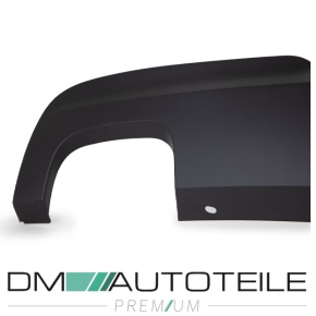 Sport Heckstoßstange / Heckschürze hinten für BMW F10 Limousine auch M-Paket 2 Rohr links mit PDC / Zubehör und ABE