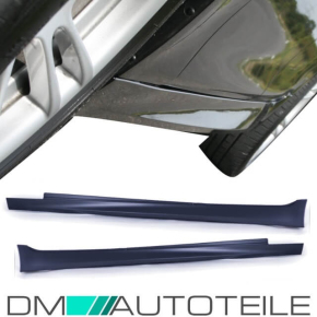 Seitenschweller SET für BMW 5er F10 / F11 Serie und mit M-Paket in Schwarz Matt mit ABE