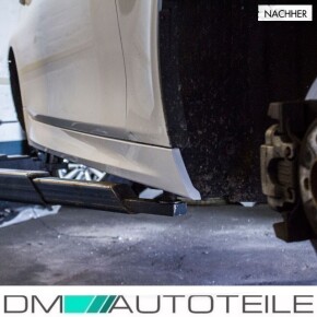 Seitenschweller SET für BMW 5er F10 / F11 Serie und mit M-Paket in Schwarz Matt mit ABE