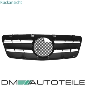 Gitter Grill Kühlergrill Schwarz Glanz Chrom für Mercedes CLK W208 C208 A208 ab 97-03