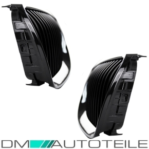 Set Sport Performance Kidney Front Grille Black Gloss fits BMW 3-Series E92 E93 LCI Facelift 10-14