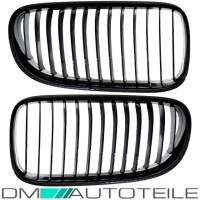 Set Sport Performance Kidney Front Grille Black Gloss fits B