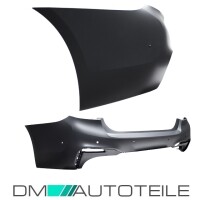 Sport Conversion Rear Bumper PDC fits on BMW 5-Series G30 Sa