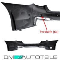 Sport Conversion Rear Bumper PDC fits on BMW 5-Series G30 Sa