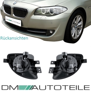 Nebelscheinwerfer SET Rechts & Links Klarglas für BMW 5er F10 F11 Serien Stoßstange ab 2010-2013
