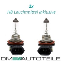 Fog Lights Set Chrome fits on BMW 5-Series F10 F11 up 2010-2