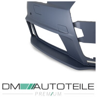 Sport Front Bumper + Radiator Grille Black + Splitter fits o