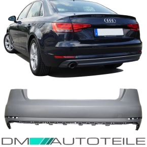 Audi A4 B9 8W Diffuser Bumper + opening for 4-pipe tail...