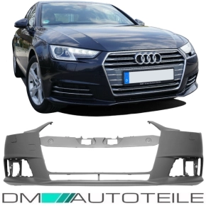 Audi A4 B9 8W Diffuser Bumper + opening for 4-pipe tail...