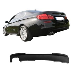 Rear Diffusor 2-Outlet Left Black fits on BMW F10 F11...