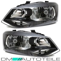 H4 Scheinwerfer Paar vorne +XL Birnen SET für VW Polo V